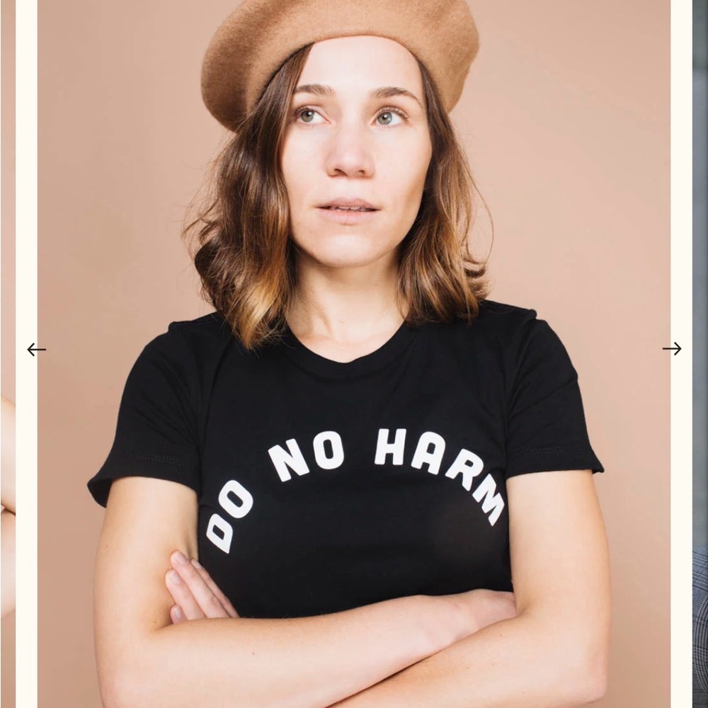 DO NO HARM BUT TAKE NO SH*T tee